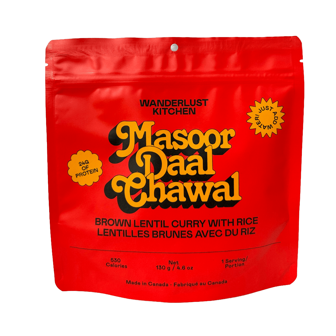 Wanderlust Kitchen Masoor Daal Chawal (Brown lentil curry with rice) 