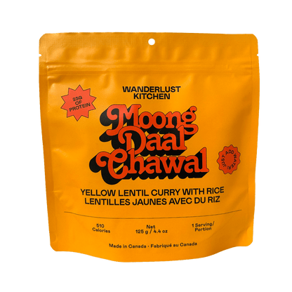 Wanderlust Kitchen Moong Daal Chawal Yellow Lentil Curry with Rice